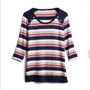 Pink clover knit sweater